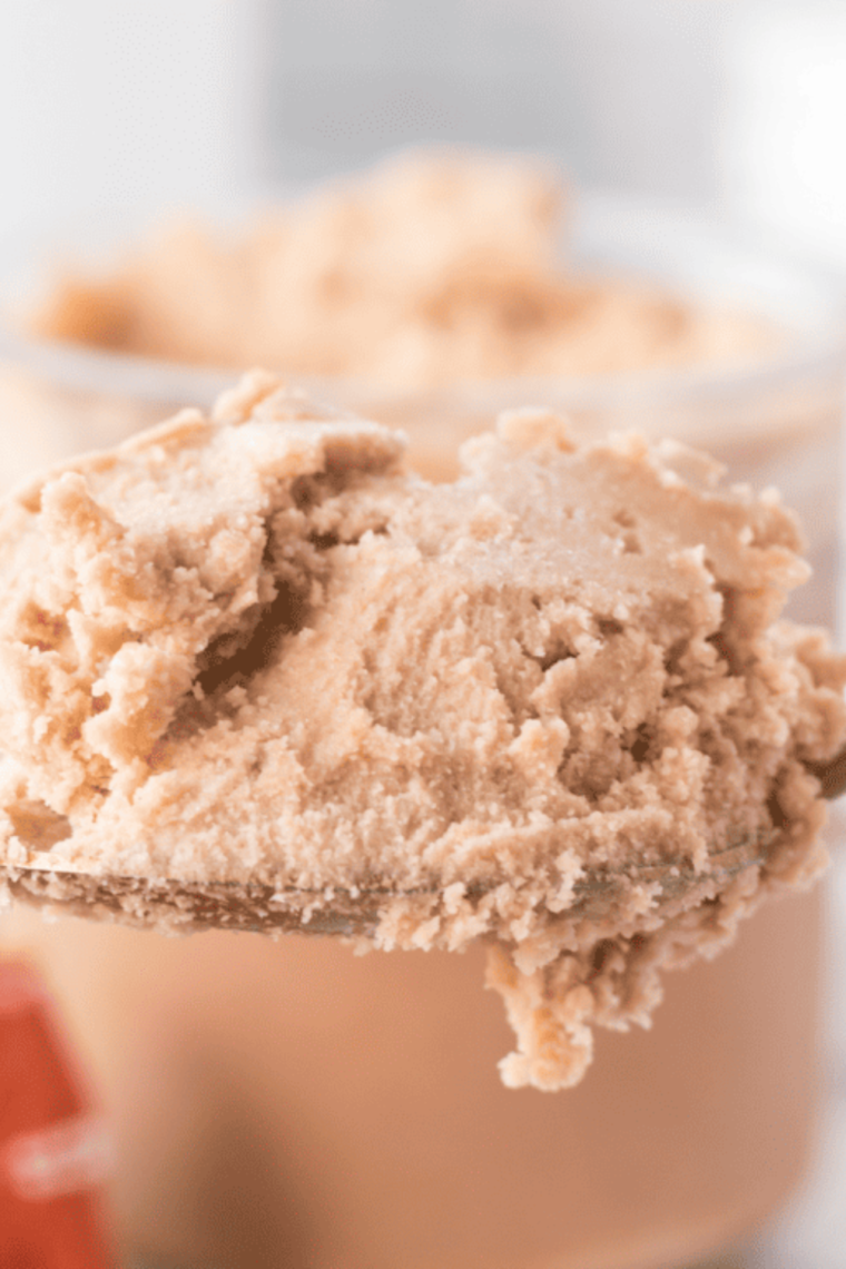Rich and creamy Ninja Creami Peanut Butter Ice Cream in a smooth, homemade treat.