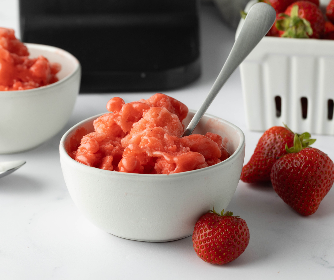 Ninja Creami Strawberry Acaí Lemonade Starbucks Refreshers Sorbet