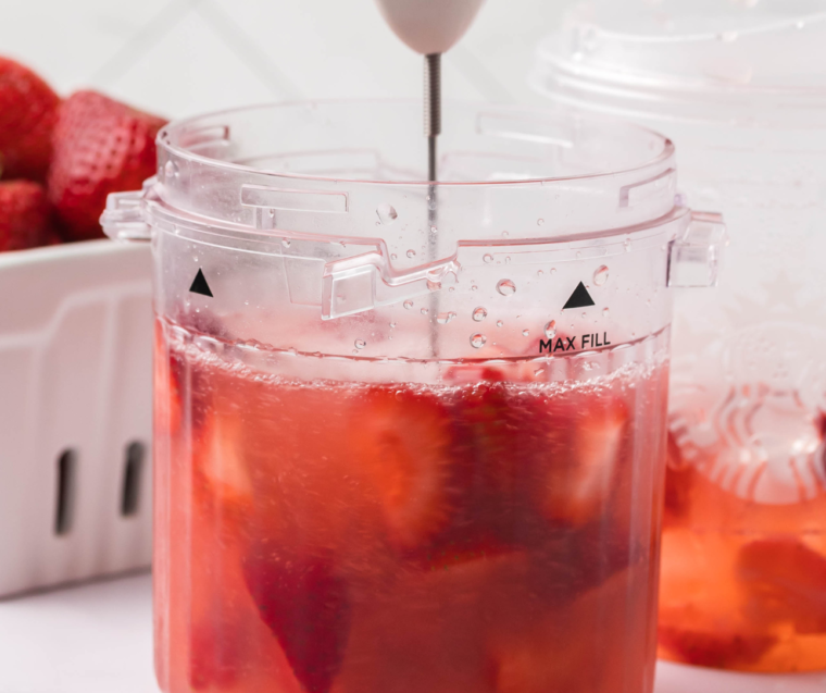 Ninja Creami Strawberry Açaí Lemonade Starbucks Refreshers Sorbet