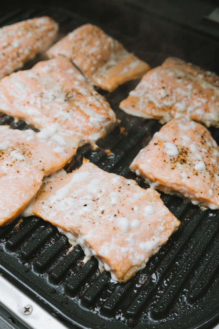 Ninja Woodfire Grill Salmon