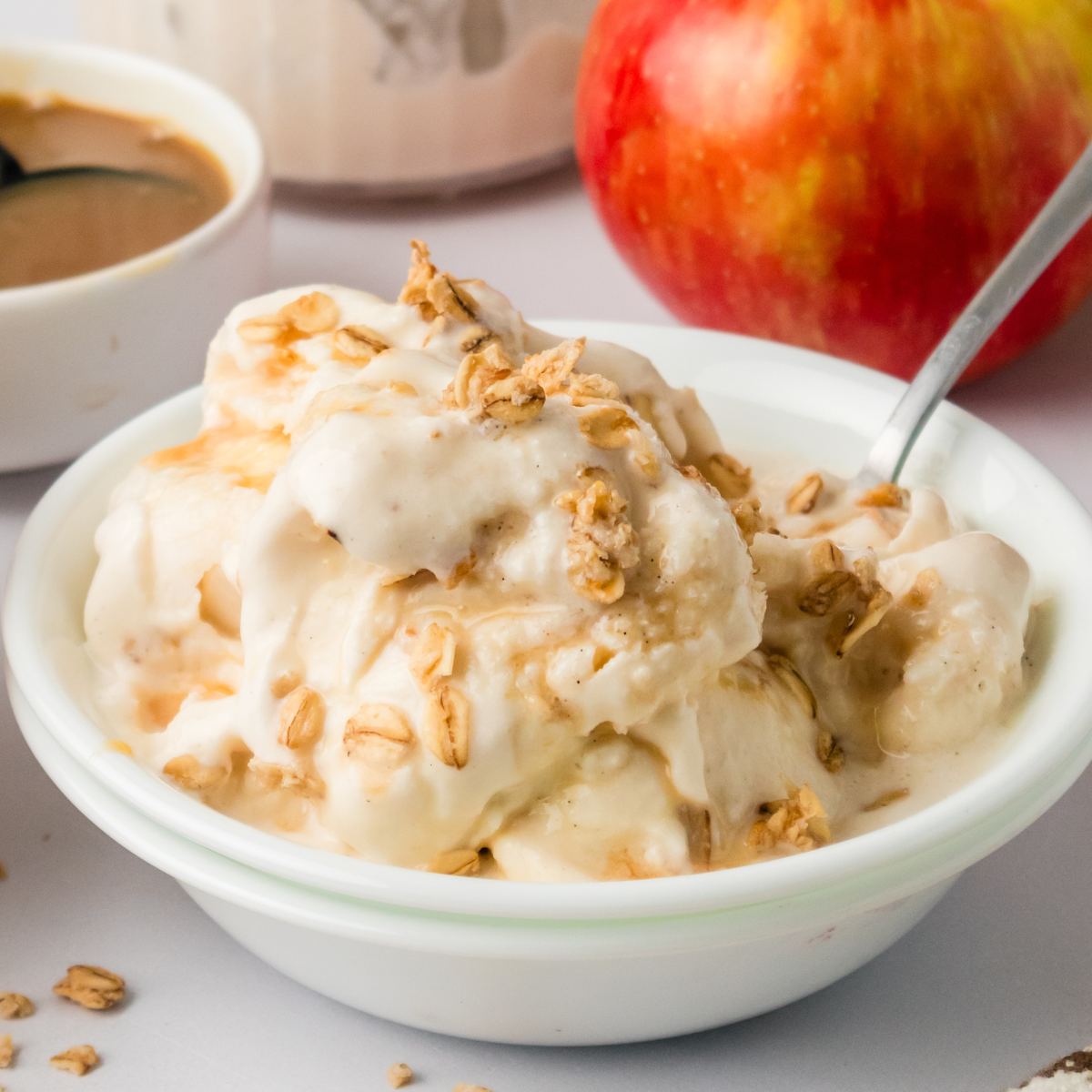 Ninja Creami Apple Cobbler Ice Cream