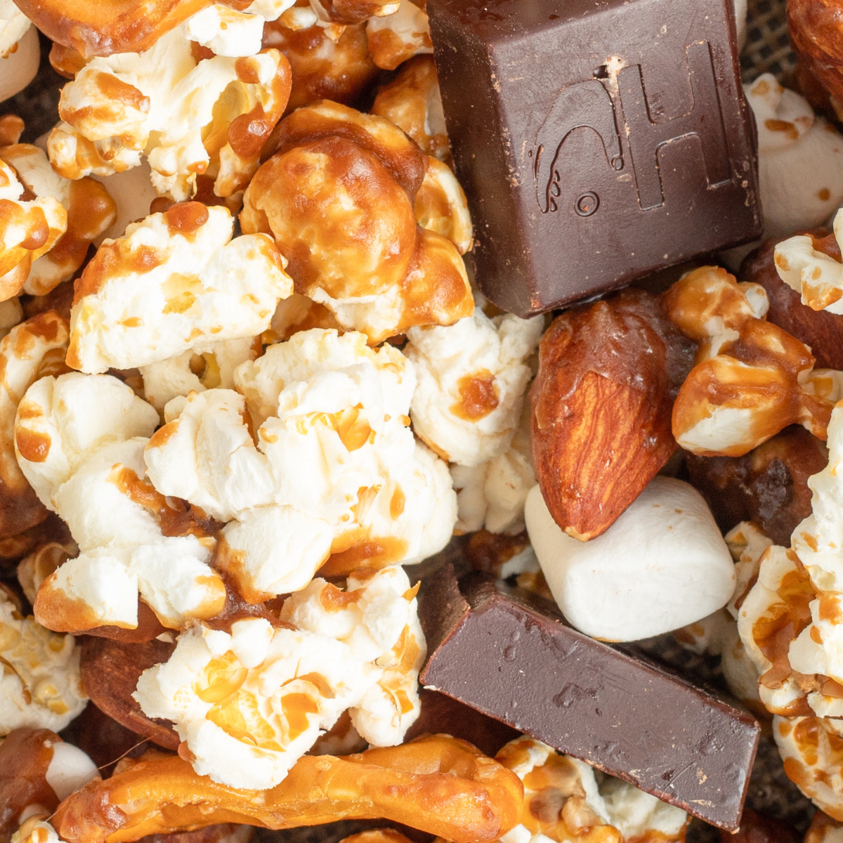 Air Fryer Moose Munch Caramel Popcorn