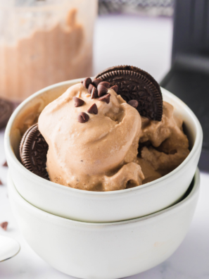 Ninja Creami Mocha Cookie Crumble Ice Cream