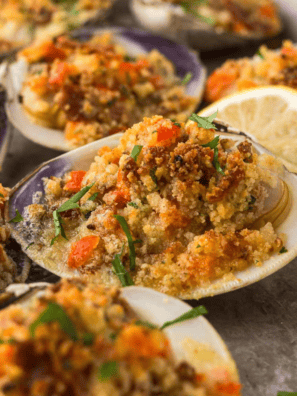 Air Fryer Clam Casino
