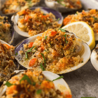 Air Fryer Clam Casino