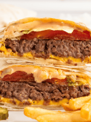 Copycat In And Out Burger Wrap