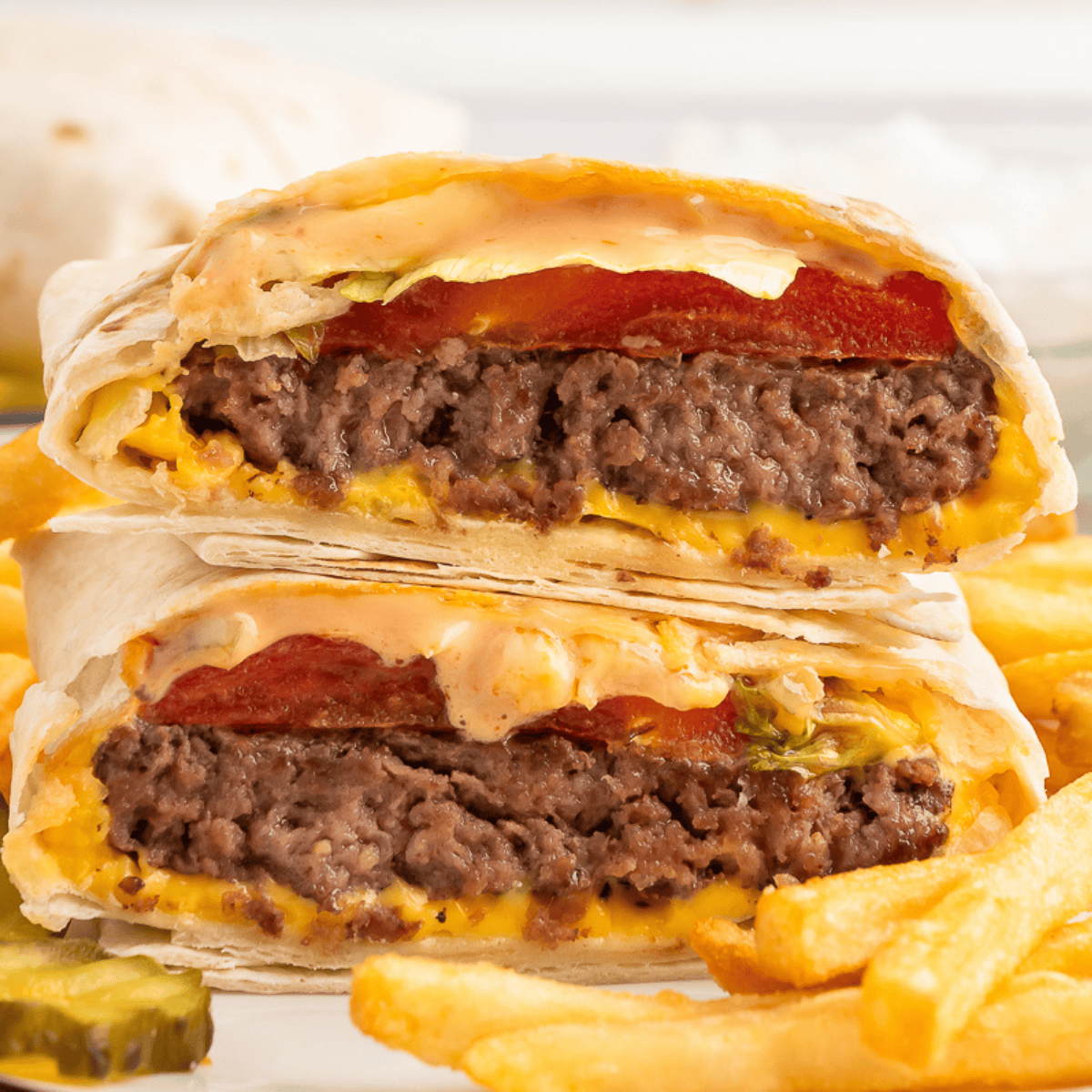 Copycat In-N-Out Burger Wrap
