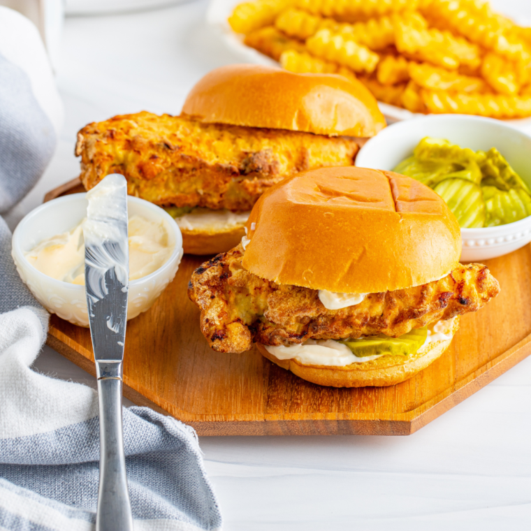 Homemade McDonald's tartar sauce in a bowl, perfect for dipping.