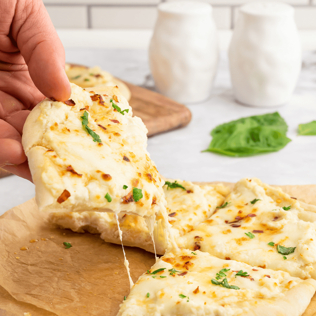 Air Fryer White Pizza (Pizza Bianca)