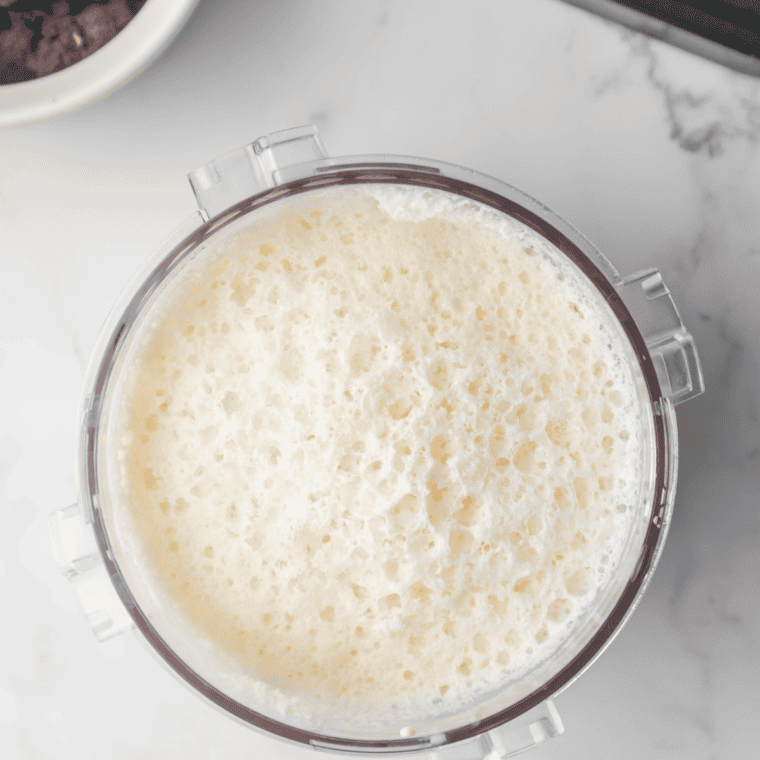 Pour mixture into Ninja Creami pint, seal, and freeze.