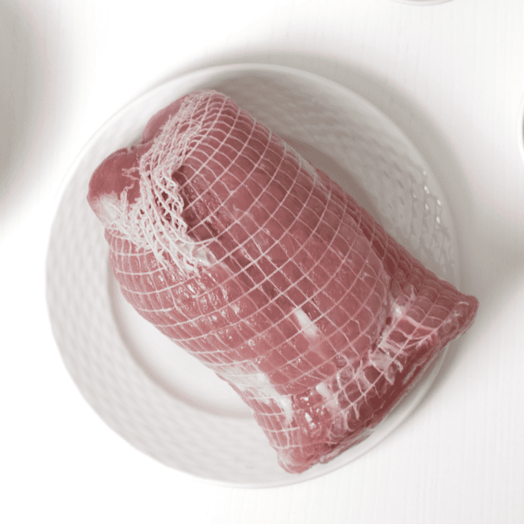 Scoring the surface of a gammon joint in a diamond pattern to help the glaze absorb, with optional soaking to reduce saltiness