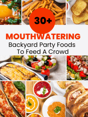 Backyard Party Appetizers for a Crowd