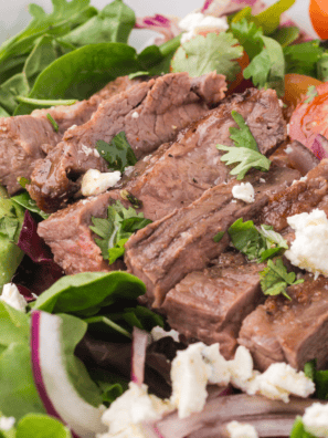 Easy Trader Joe’s Carne Asada Salad