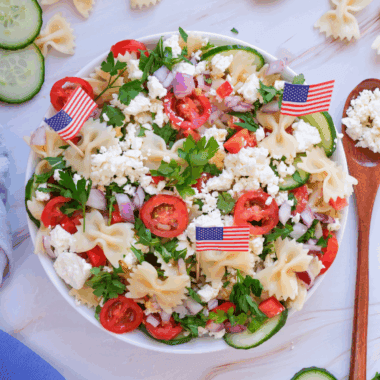 Fourth of July Pasta Salad