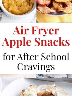 50 Air Fryer Apple Snacks for After School Cravings