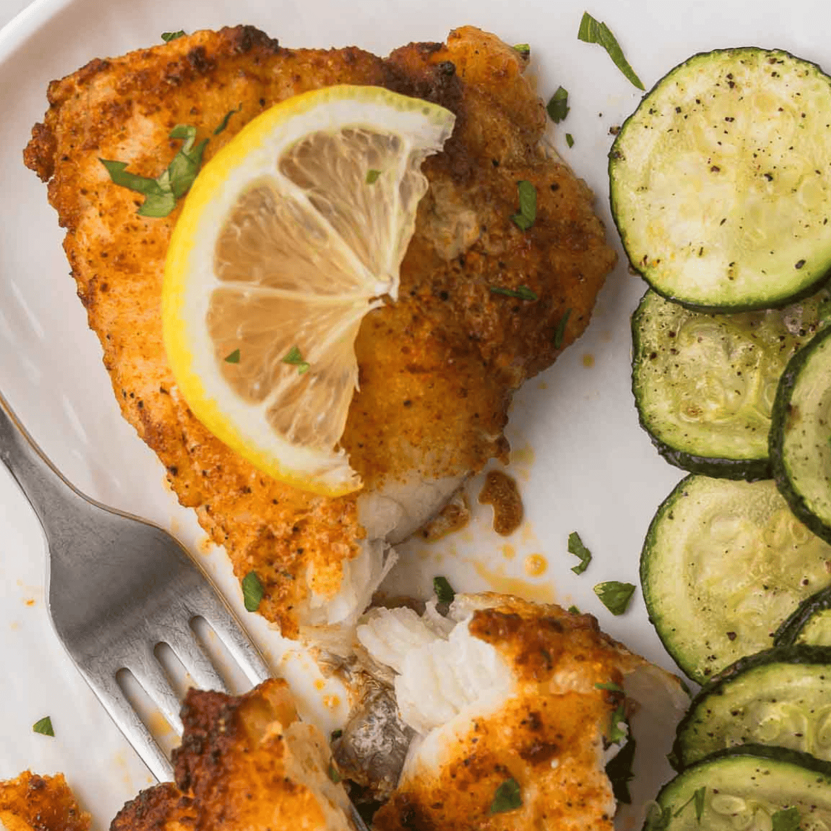 Air Fryer Monkfish