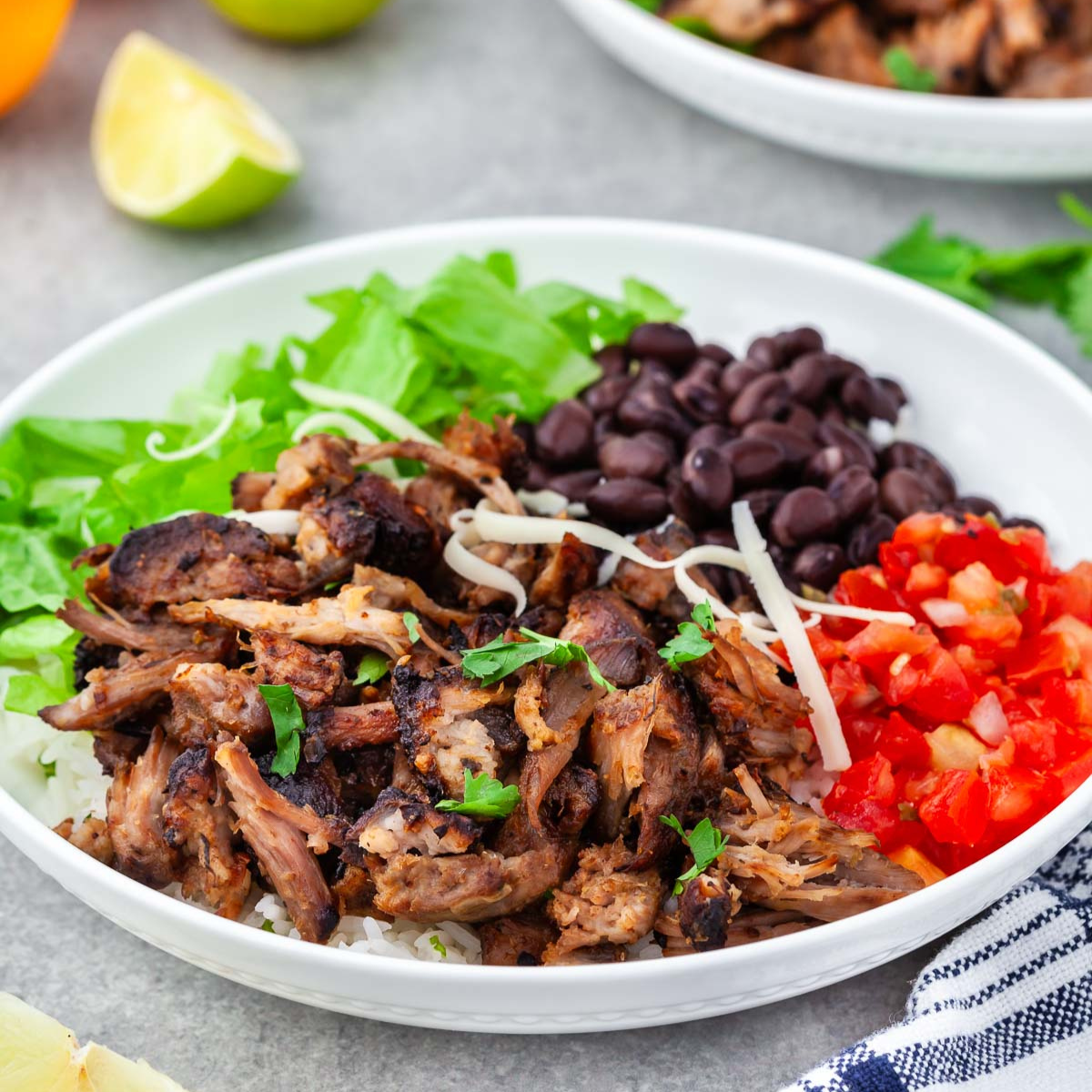 Carnitas Burrito Bowl