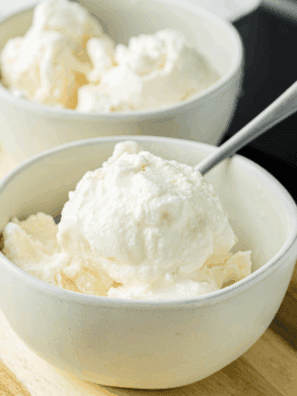 Ninja Creami Vanilla Almond Ice Cream