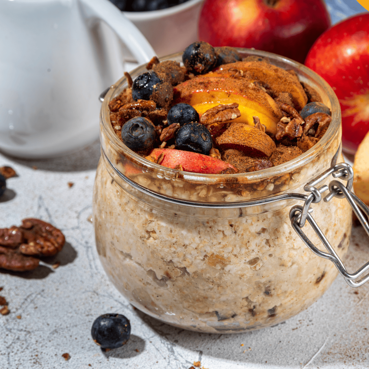 Applesauce Overnight Oats