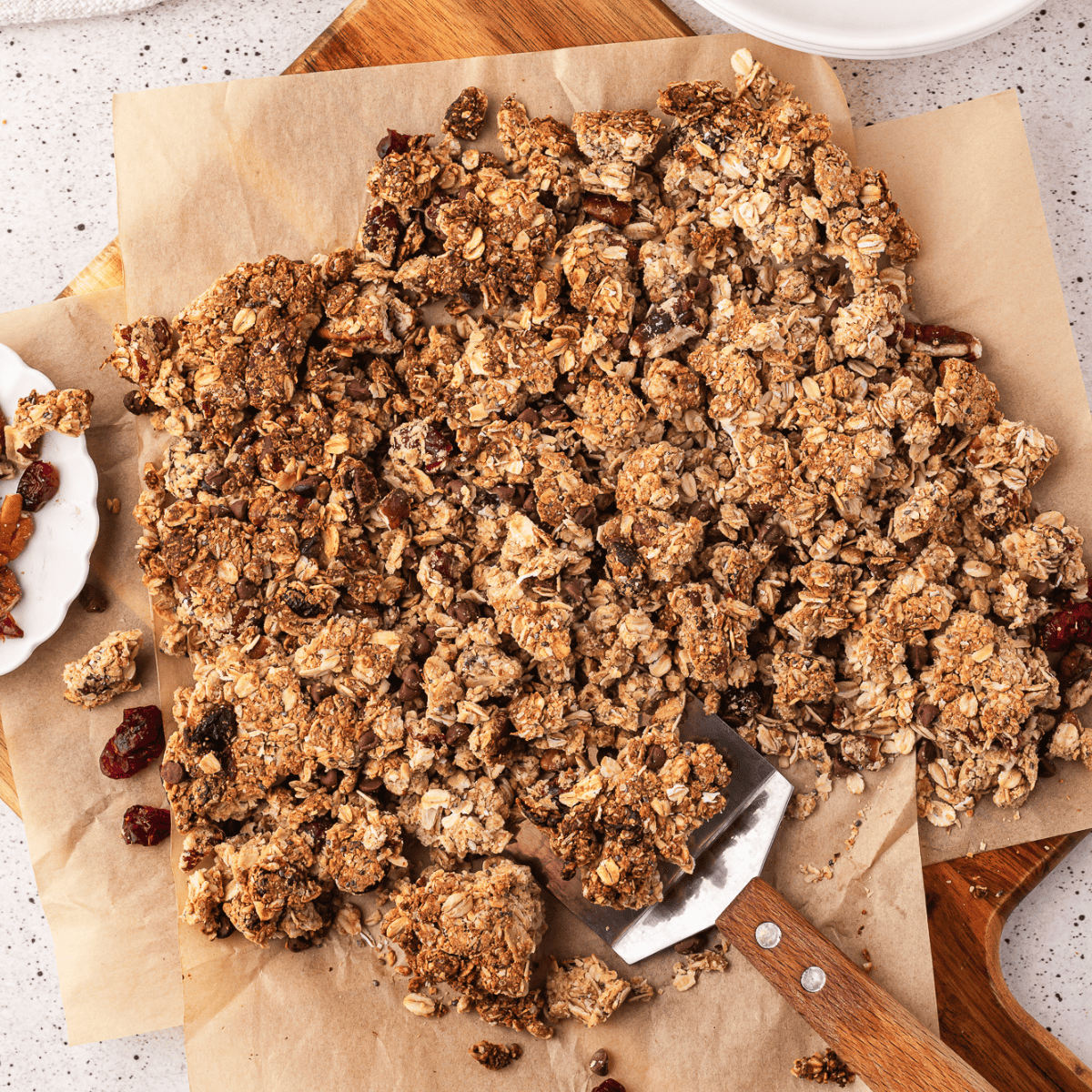 Copycat Costco Fruit and Nut Granola Clusters