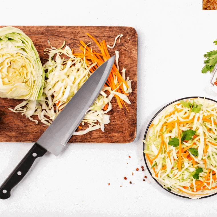 Place the ingredients into the mixing bowl.
