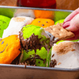 Easy Air Fryer Halloween S’mores Dip