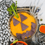 This Halloween Boo-falo Wing Dip is the ultimate crowd-pleasing appetizer for fall festivities. It’s creamy, cheesy, and perfectly spicy with a fun Halloween twist that makes it both delicious and festive. Serve it warm, pair it with your favorite dippers, and watch it disappear!