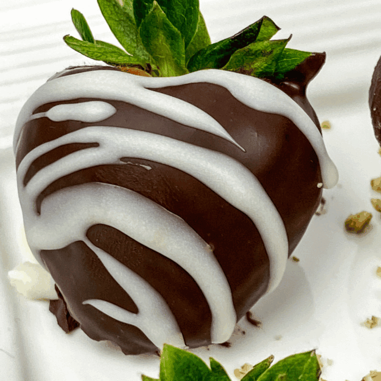 Close up of Shari’s Berries.