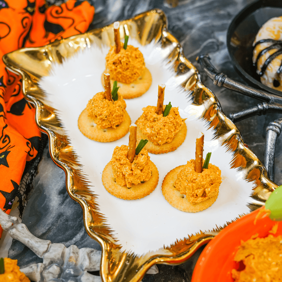 Mini Pumpkin Cheese Ball