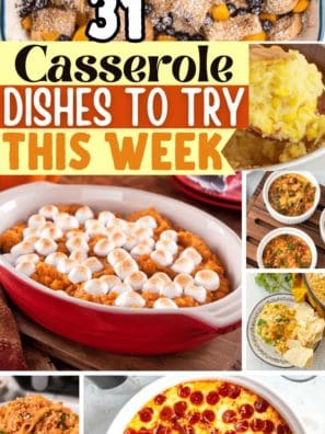 31 casseroles