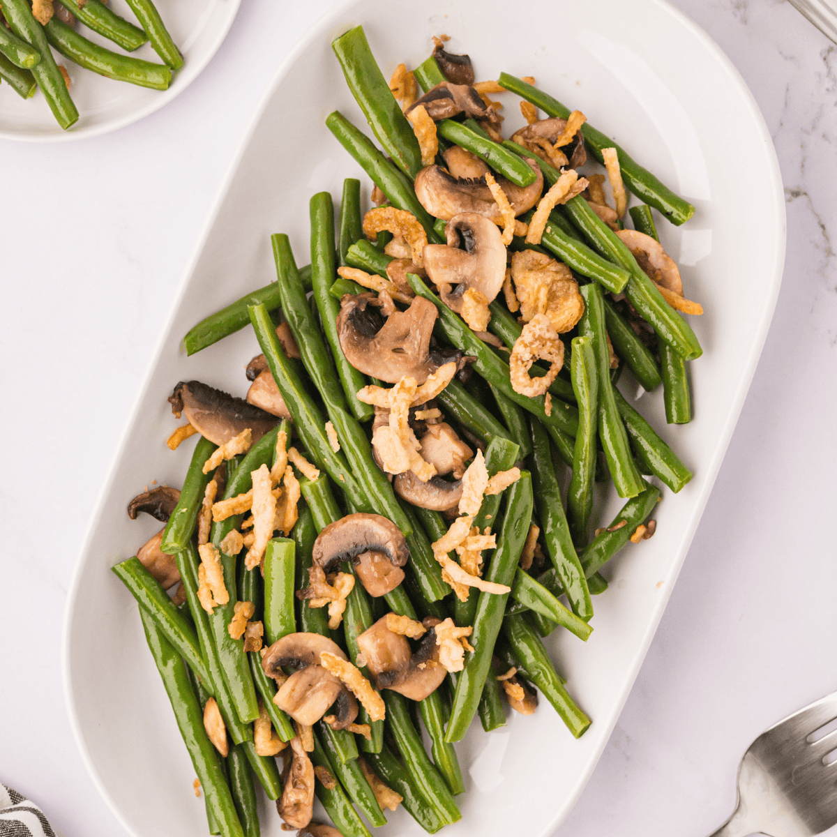 Easy Cast Iron Skillet Green Beans