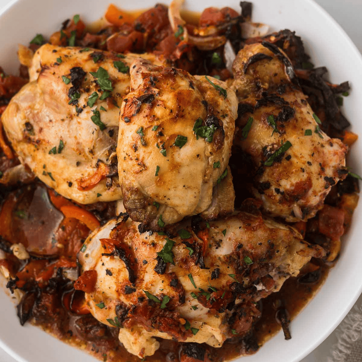 Easy Ina Garten's Chicken Cacciatore Recipe