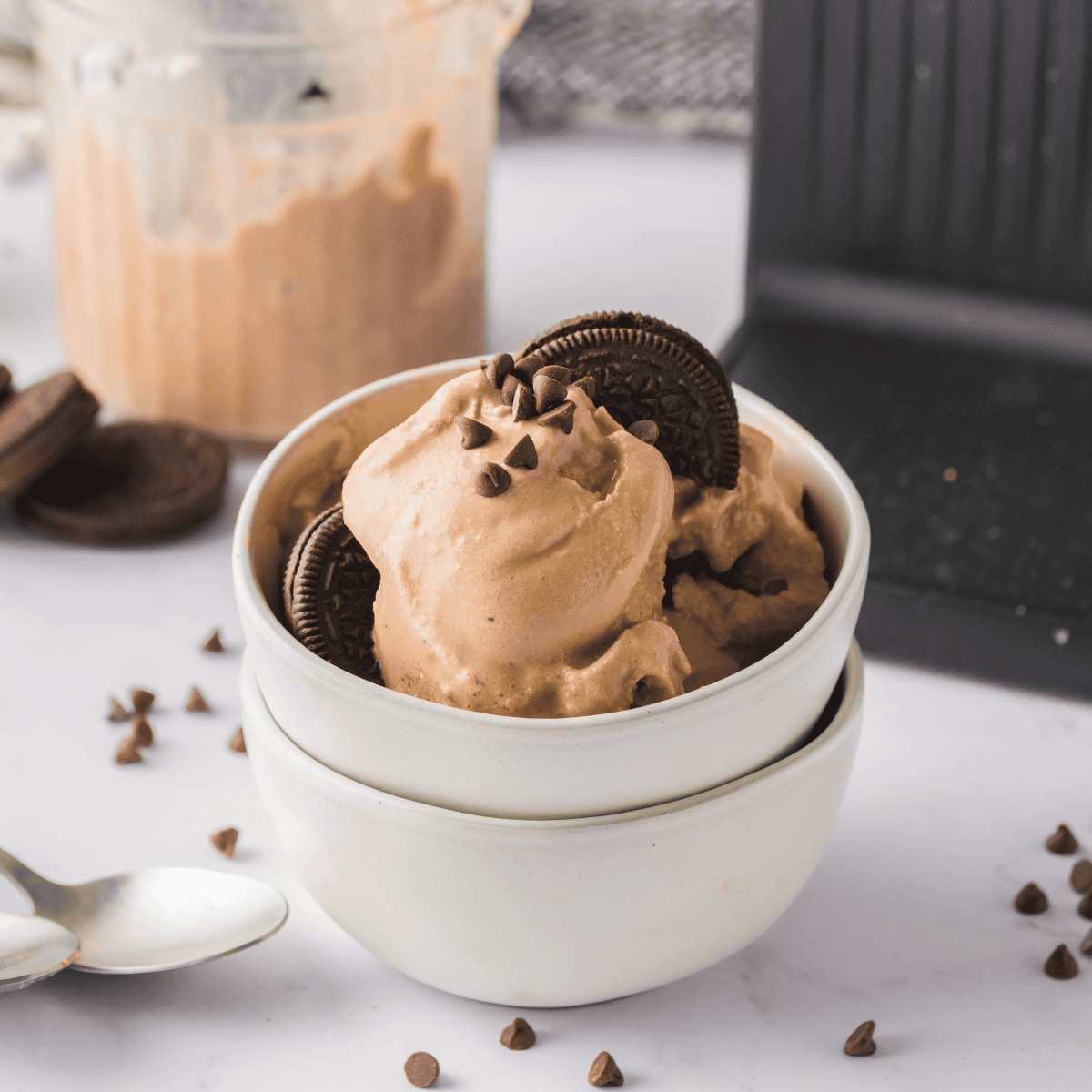 Ninja Creami Baskin Robbins Copycat Oreo Monkey Business