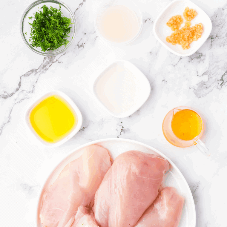 This Lemon Garlic Herb Marinade combines bright lemon juice, fragrant garlic, and earthy herbs for a fresh, flavorful boost to your chicken. It’s quick to mix and perfect for marinating 1–2 lbs of chicken for 30 minutes to 2 hours.
