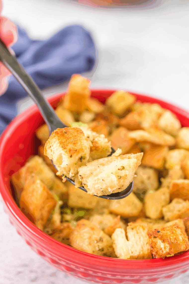 Plate of Easy Ina Garten’s Sausage and Herb Stuffing Recipe