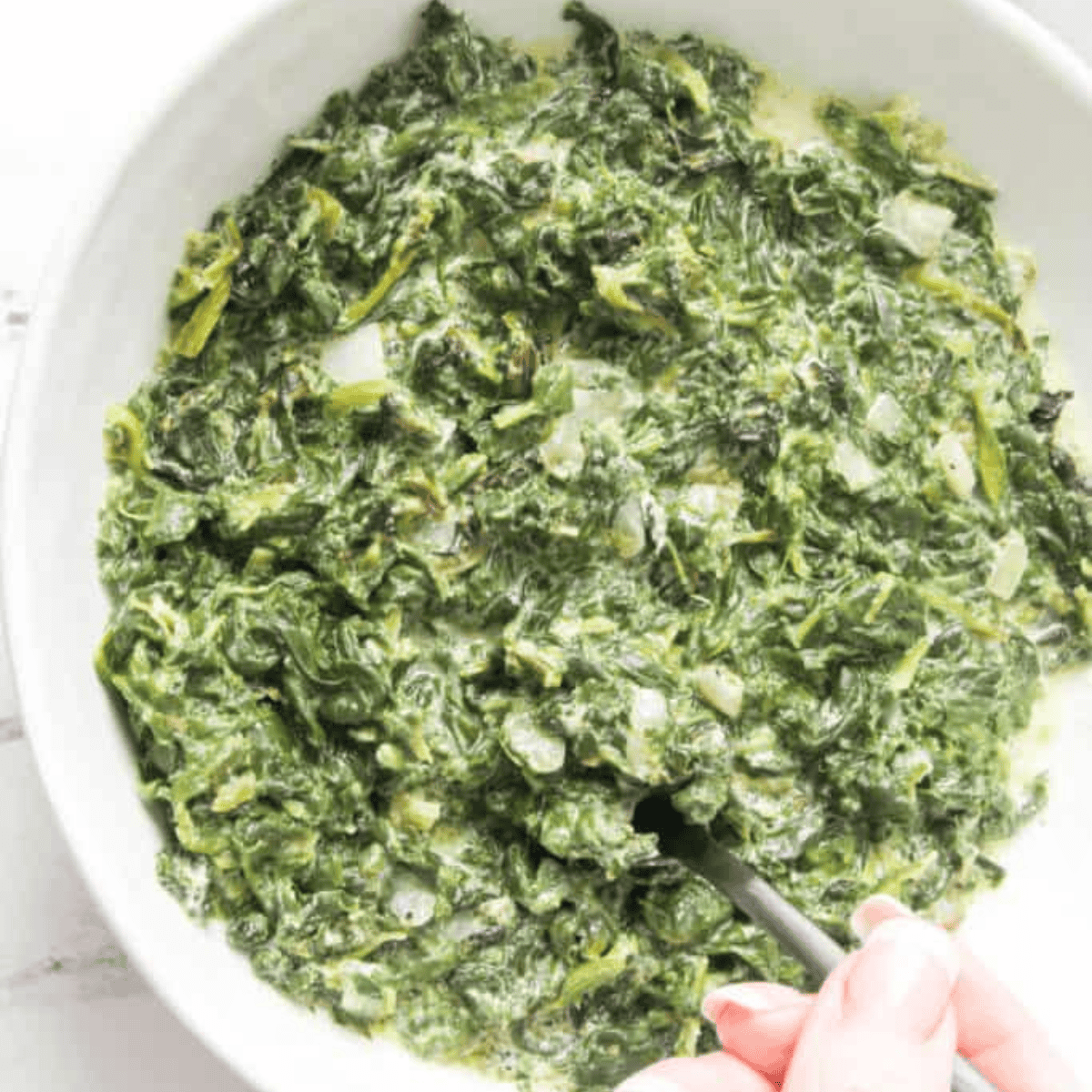 Easy Ruth's Chris Steak House Creamed Spinach