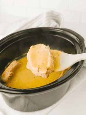 Easy Slow Cooker Creamy Ranch Pork Chops