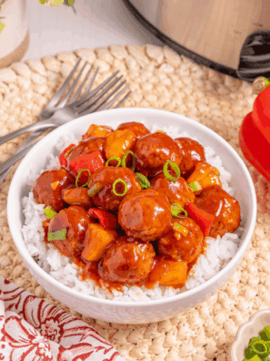 Crock Pot Hawaiian Meatballs