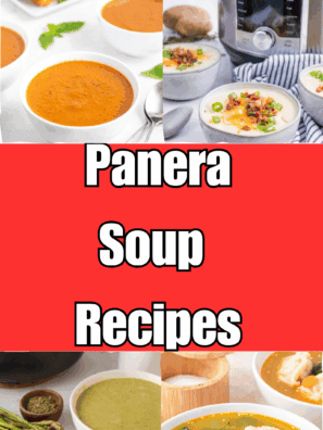 Panera Copycat Soup Recipes