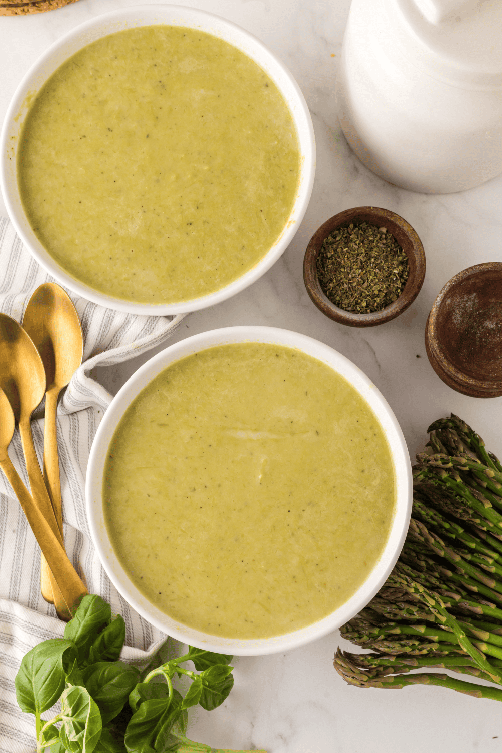 Ninja Foodi Cream of Asparagus Soup