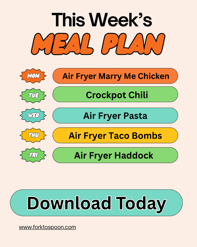Weekly Meal Plan #65 (Sneak Preview)
