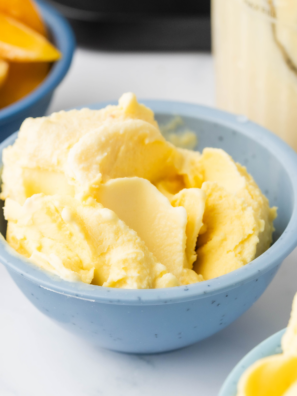 Easy Ninja Creami Peach Gelato