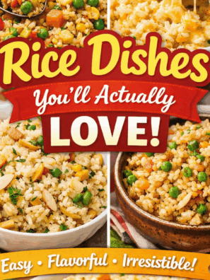  rice dishes to make you like rice again!