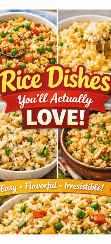  rice dishes to make you like rice again!
