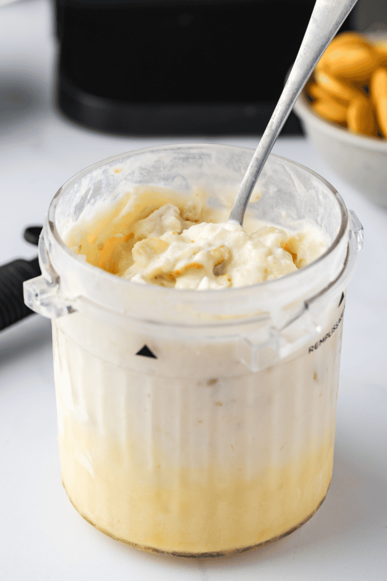 Creamy Ninja Creami Nutty Coconut ice cream with shredded coconut and crunchy nuts served in a bowl.