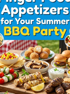 Fire up the grill and skip the stress—these 25+ easy finger food appetizers are built for laid-back summer BBQs where everyone grabs and goes. From crispy bites to fresh, flavor-packed snacks, this list keeps your table full and your guests coming back for more.
