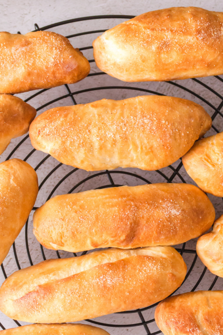 Soft homemade Fazoli’s copycat breadsticks brushed with garlic butter and baked until golden brown and fluffy.