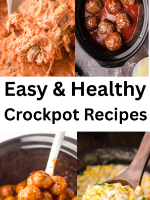 Easy & Healthy Crockpot Recipes