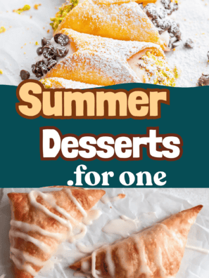 Easy Summer Desserts For One