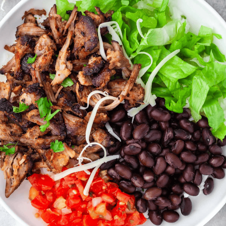 Cuban mojo pork marinade with orange juice, lime and garlic
